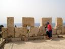Castle battlements
