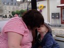 Smoochies on the train
