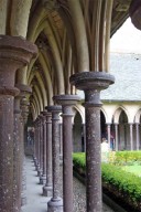 Abbey courtyard