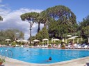 The main pool at the Hilton in Rome