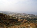 The view over the Mediterranean