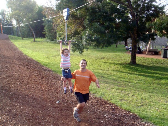 Lily's a flying fox legend!